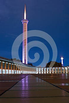 Blue mosque jakarta photo
