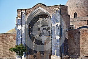 Blue Mosque or Masjed-e Kabud , Tabriz, Iran