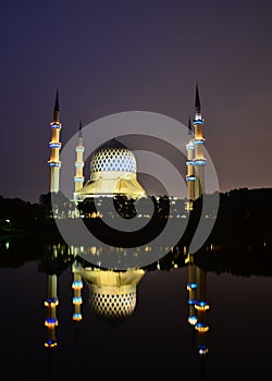 Blue Mosque in Shah Alam