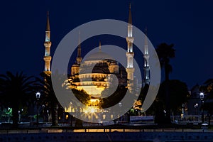 Blue mosque (Sultan Ahmed Mosque) in Istanbul