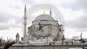 `The Blue Mosque` Sultan Ahmed Mosque in Istanbul, Turkey.