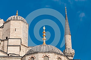 Blue Mosque, Sultanahmed Camii architectural details. Istanbul photo