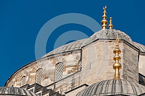 Blue Mosque, Sultanahmed Camii architectural details. Istanbul photo