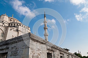 Blue Mosque, Sultanahmed Camii architectural details. Istanbul photo