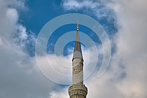 Blue mosque sultanahmet camii in istanbul