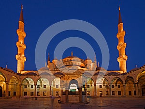 Blue Mosque at Sunset