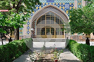 The Blue Mosque in Yerevan, Armenia