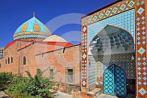 Blue Mosque in Yerevan, Armenia photo
