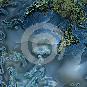 Blue moss agate texture photo