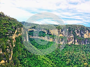 The Blue Mountains National Park, Sydney, Australia