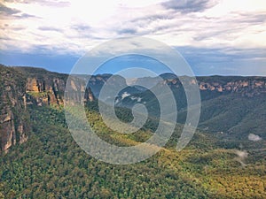 The Blue Mountains National Park, Sydney, Australia