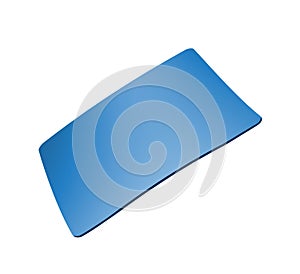 Blue mousepad photo