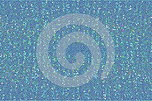 Blue mozaic background