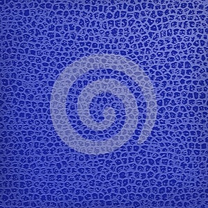 Blue natural leather texture