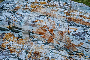 Blue natural rock texture