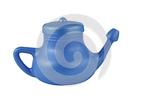 Blue neti pot