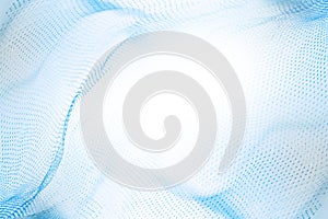 Blue netting background