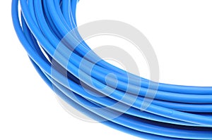 Blue network cable