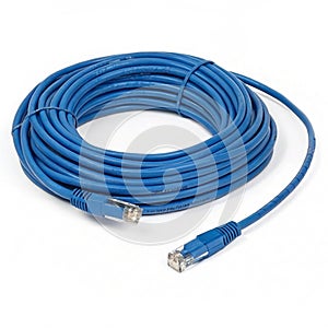 Blue Network Cable CCTV Wire