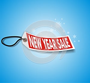 Blue New Year Sale