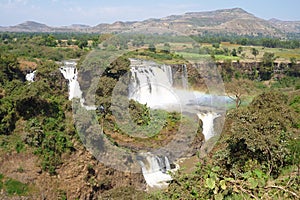 Blue Nile falls, Bahar Dar, Ethiopia photo