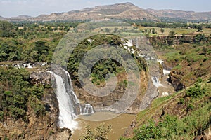 Blue Nile falls, Bahar Dar, Ethiopia photo