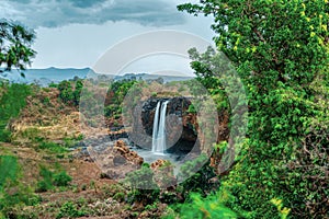 Blue Nile Falls in Bahir Dar, Ethiopia