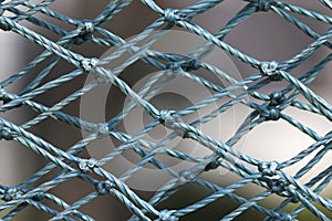 Blue nylon mesh