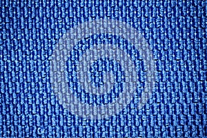 Blue Obsolete textured fabric background for web site or mobile devices.