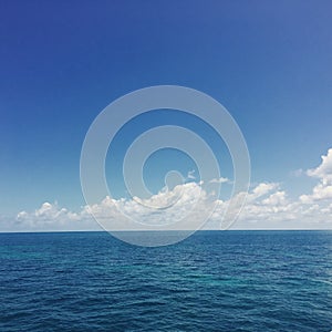 Blue Ocean Horizon photo