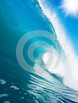 Blue Ocean Wave