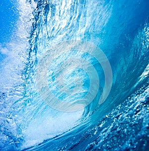 Blue Ocean Wave