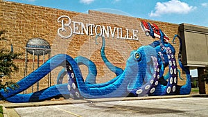 Bentonville Arkansas mural