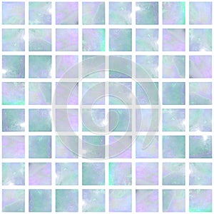 Blue Opal Mosaic seamless