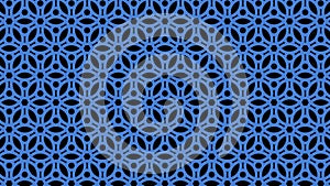 Blue openwork lattice. 3D texture. Wallpapers.