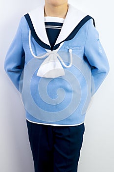 blue outfit for holy Communion boy