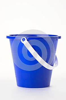 Blue pail photo