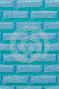 Blue paint brick wall texture background abstract masonry pattern backdrop structure grunge