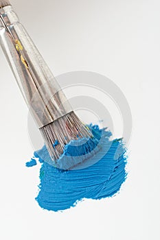 Blue painting