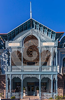 Blue Palace Firuza Borjomi Samtskhe Javakheti Georgia Europe landmark