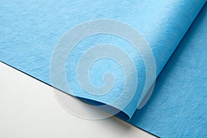 Blue Paper Background photo