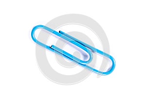 Blue paper clip