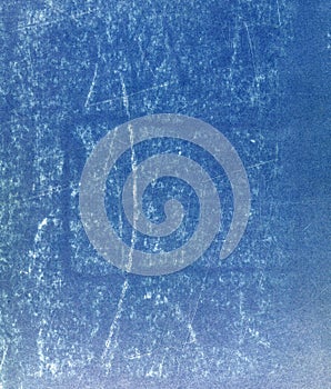 Blue paperboard sheet