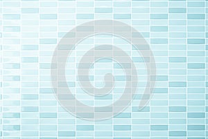 Blue pastel ceramic wall and floor tiles abstract background. Design geometric mosaic texture decoration of the bedroom. Simple