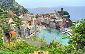 Blue path - Cinque Terre Vernazza