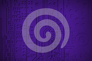 Blue patterned concrete wall