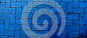 blue paving stone texture background