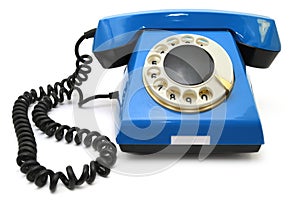 Blue phone