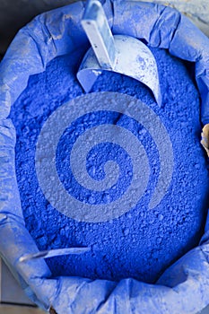 Blue pigment powder micro cobalt, Morocco