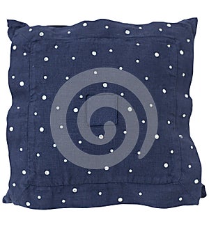 Blue pillow